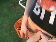 OutDoors with my cock out