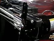 Black TS Nody rammed by the machine