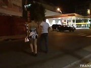 Stud Surprised By Little Tranny Penis