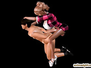 Bigboobs shemale babes 3D anime fucks guys