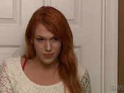 Vadim and virtuous babysitter Aspen get sexy in the bedroom