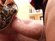 Camilla Jolie and Drielly Riuston double fuck masked guy