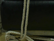 TS Foxxy jerks guy's cock while fucking his ass