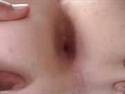 Jelena taking stiff cock up her tight shemale ass