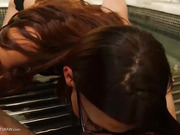 Juicy tranny rides a dick like a pro