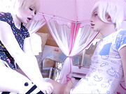 Cute emo Sarina Valentina sucks some hard tranny dick