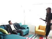 Shemale Venus Lux fucks her boy toy up the ass