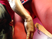 Experienced Brazilian shemale Carla Novaes ass fucked hard and fast