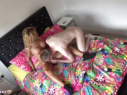 British trans sex bomb Mia Maffia bangs with her hung lover