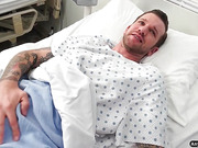 Sexy nurse Korra Del Rio lets her patient fuck her perfect ass