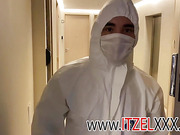 Stunning tgirl Gia Itzel enjoy bareback anal during pandemic