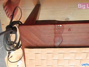 Asian webcam trans model shoots big load of hot cum