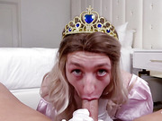 Sissy princess Kylie Kottonmouth fucked and facialed in POV