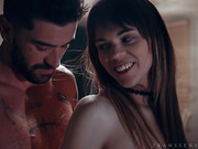 Young trans babe Kate Zoha enjoys ass fucking in the kitchen