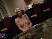 Amazing Danni Daniels precums and pees