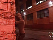 Hard Danni robs and fucks a tgirl