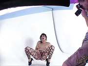 Seductive Jonelle Brooks in pantyhose