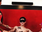 Hot Foxxy screwing in a crazy 3some