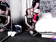 Submissive tgirl Mercy Marie gets her ass stuffed with huge cock