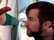 Seductive tgirl Ariel Demure gets her ass stuffed with a big dick