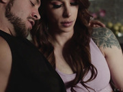 Trans housewife Casey Kisses has great sex with her husband