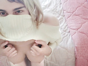 Killer body trans blondie cumming hands free