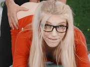 Gamer tgirl Izzy Wilde gets her gorgeous ass drilled by a huge shaft