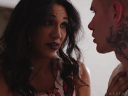 Busty trans pornstar Jessy Dubai fucks guy