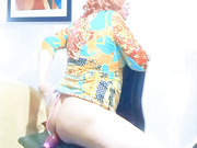 Playing with my lovely toy