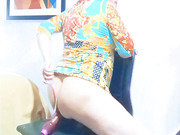 Playing with my lovely toy