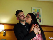 Busty tranny Brenda Lopez got her phat booty pounded bareback