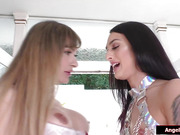 Busty shemale AndyLynn Payne anal fists