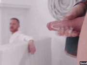 Big boobs blonde tgirl Gracie Jane anal