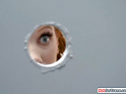 Busty redhead sucks n fucked by shemales