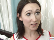 Trans cheerleader Jessica Fappit analed