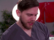 Masseur bareback busty trans Janie Blade