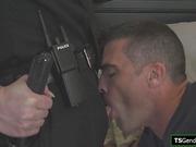 Trans officer Natalie Mars is barebacked