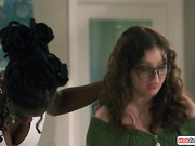 Shemale mistress Emma Rose trains milf