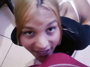 Super hot Latina tranny gets fucked by her lover