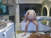 Big cock shemale Roberta Cortes gives him the fuck of a lifetime