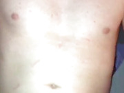 ladyboy fucks guy bareback and shots a huge cumshot