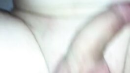 ladyboy fucks guy bareback and shots a huge cumshot