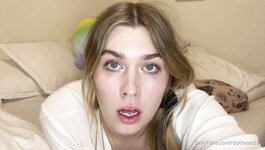 Beautiful young shemale enjoys taking his dick deep into her ass