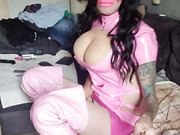Fake plastic shemale whore slut lana foxx