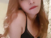 indonesian shemale playing dildo