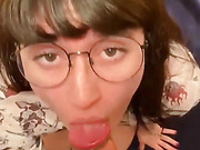 Amateur trans cutie anal fucked by big cock boyfriend