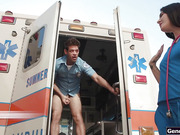 Think she packs a bigger cock than I do