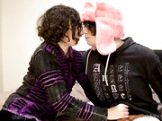 Amateur shemale having sex with her boyfriend