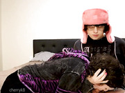 Amateur shemale having sex with her boyfriend