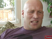 Glamour tranny Jade Downing anal pounded